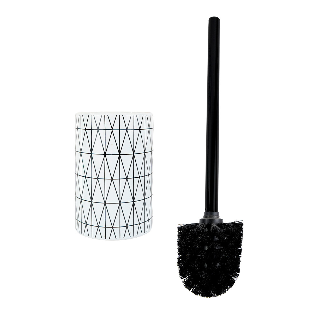 Cepillo de inodoro con base de ceramica 