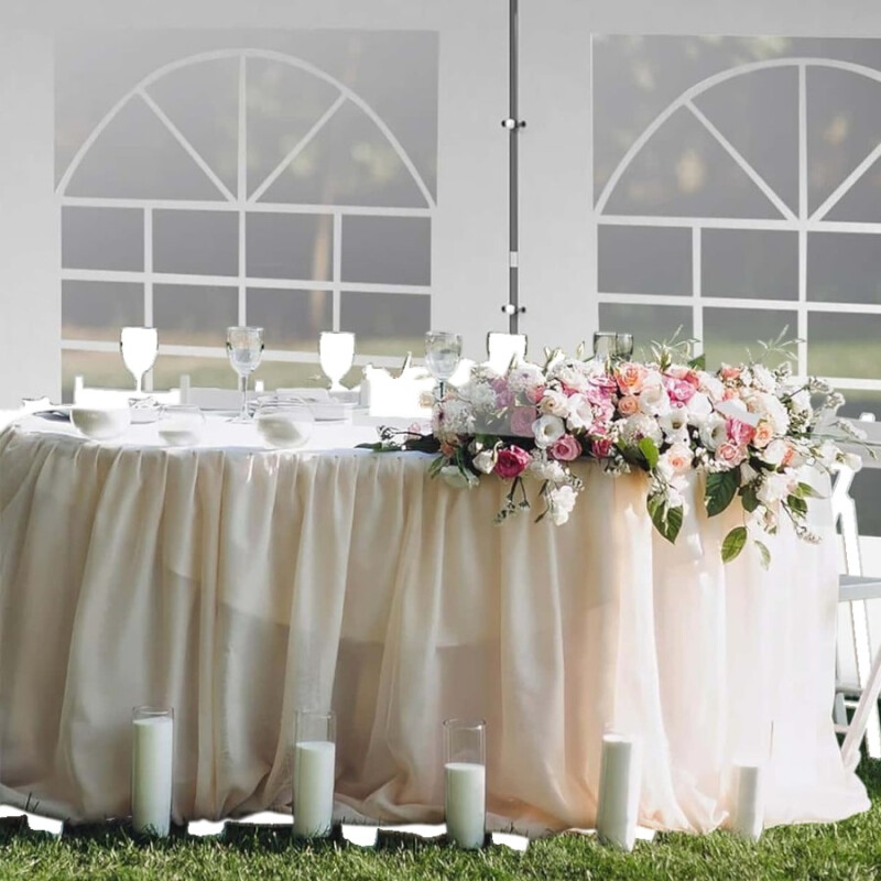 Carpa Estructural Gazebo 6x4M Eventos Blanco