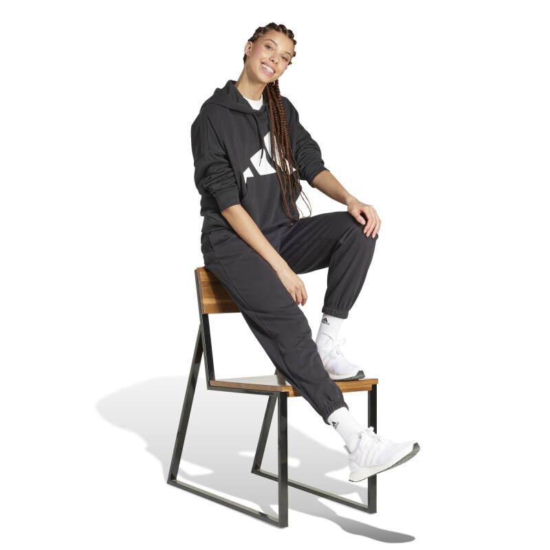Canguro Adidas de Mujer - JN1845 Negro-blanco