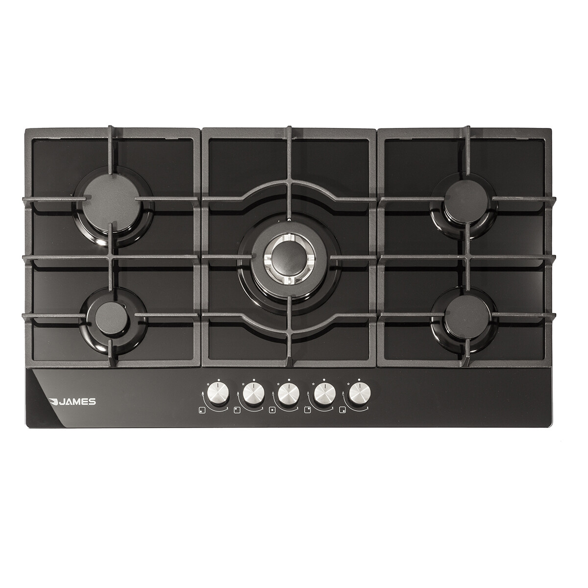 Anafe James 5H AG VNT G2 Vidrio Negro 