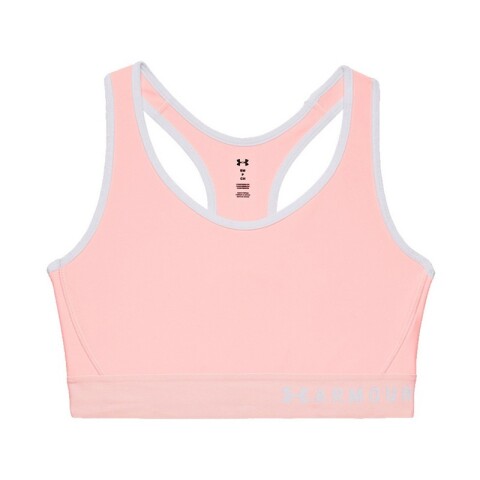 Top Under Armour Mid Keyhole Rosa