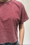 Remera Acid bordó Remera Acid bordó