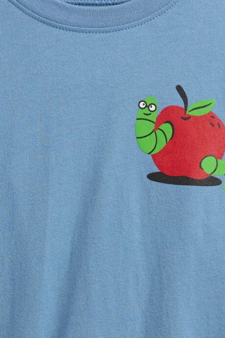 Remera Gráfico Toddler Niño Cornflower829