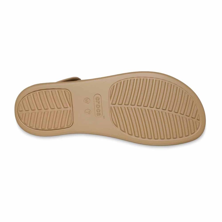 Sandalias Crocs Brooklyn Backstrap Low Low W Mujer Cashew