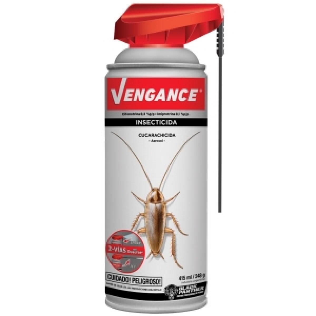 Insecticida en Aerosol Para Cucarachas 415Ml Vengance 