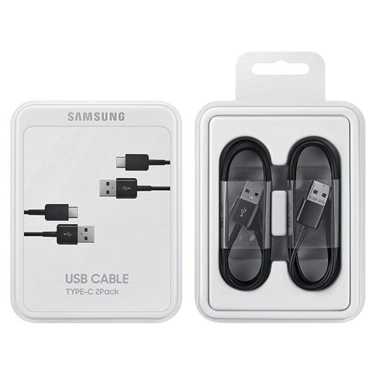 Cable Usb A Type C Pack X 2 Samsung Original 