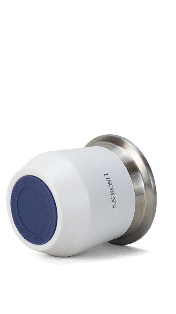 MATE TUNEZ ACERO INOXIDABLE BLANCO