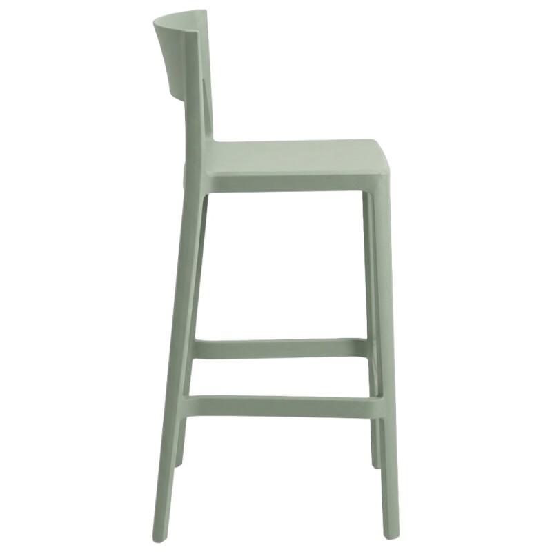SILLA BAR PLAST VERDE Unica