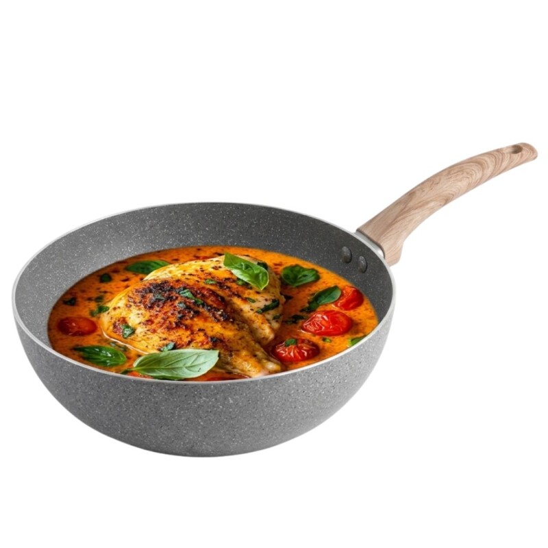 WOK ANTIADHERENTE SOFT TOUCH AMERCOOK • 28cm WOK ANTIADHERENTE SOFT TOUCH AMERCOOK • 28cm
