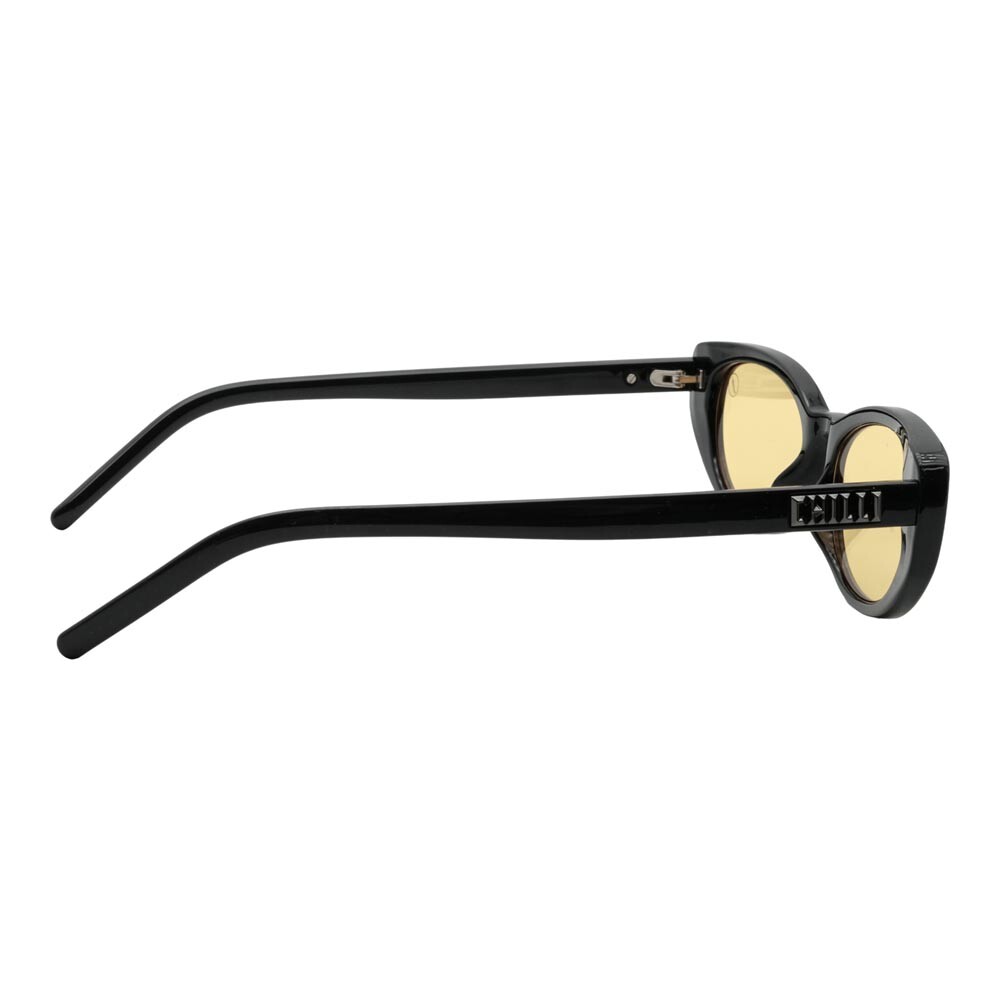 Lentes De Sol Trend Redondo Amarillo/Negro