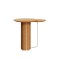 Mesa de Arrime Doble - Side Living - Linea Manhattan Marron/Marron