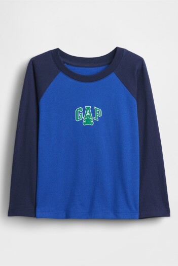 Remera Logo Gap Toddler Niño Royal Gem