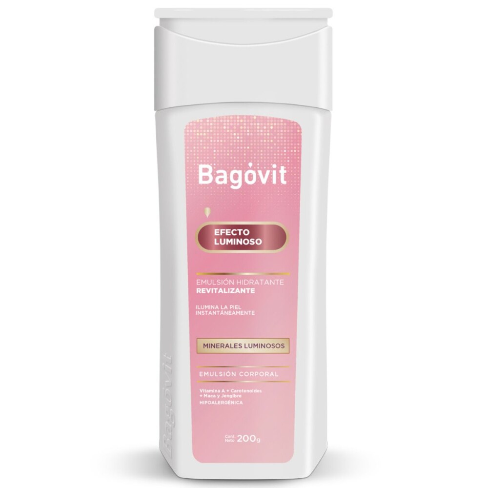 BAGOVIT A EFEC LUMINOS EMULSION FRX200ML única