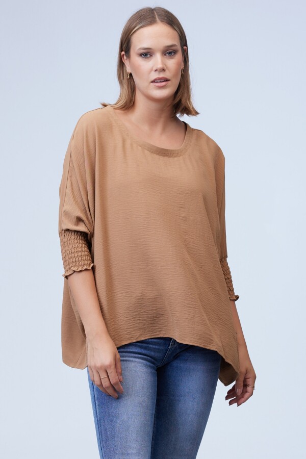 Blusa Oversized TOSTADO