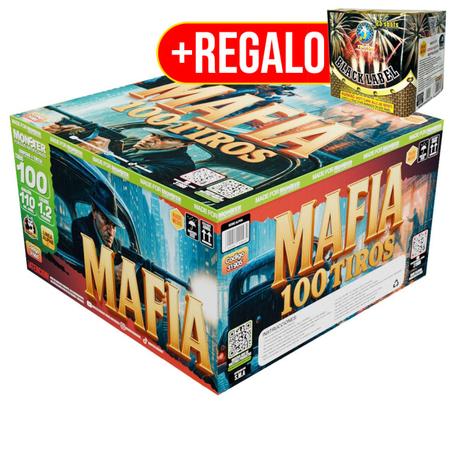 TORTA ALPHA MONSTER MAFIA 100T 110S + REGALO NIGHT BLACK LABEL 25T TORTA ALPHA MONSTER MAFIA 100T 110S + REGALO NIGHT BLACK LABEL 25T