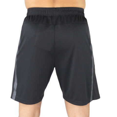 SHORT MEN POLY EVERLAST STRIPE 7 BK L BK