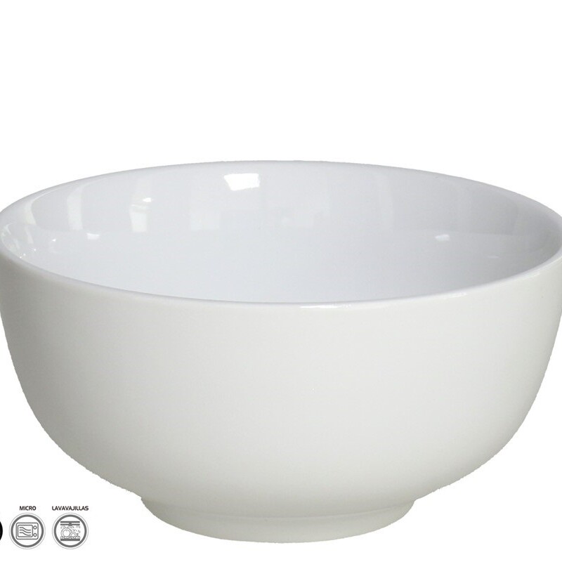 Bowl 14 Cm Blanco - Porcelana BOWL 14 CM BLANCO - PORCELANA