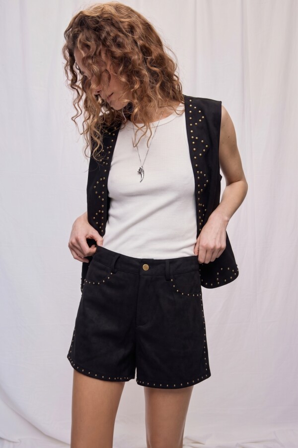 SHORT FENICIO Negro