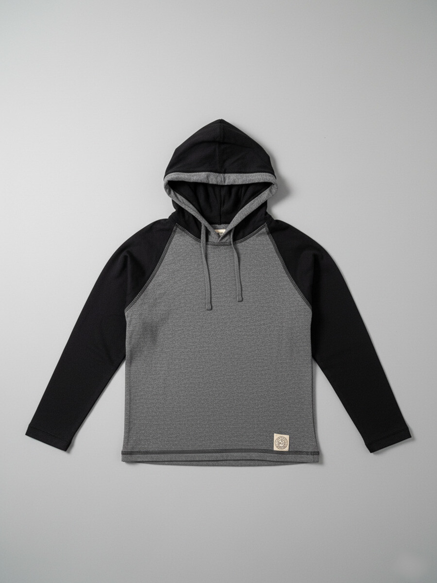 T SHIRT WASY BOYS OT (DUNCAN) - Gris Oscuro 