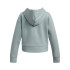 UA Rival Fleece Crop Hoodie-PPL GRN-348