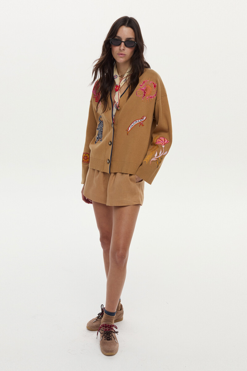 Cardigan Daydream Camel