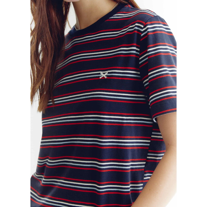 CAMISETA MM FEM AZUL MARINHO