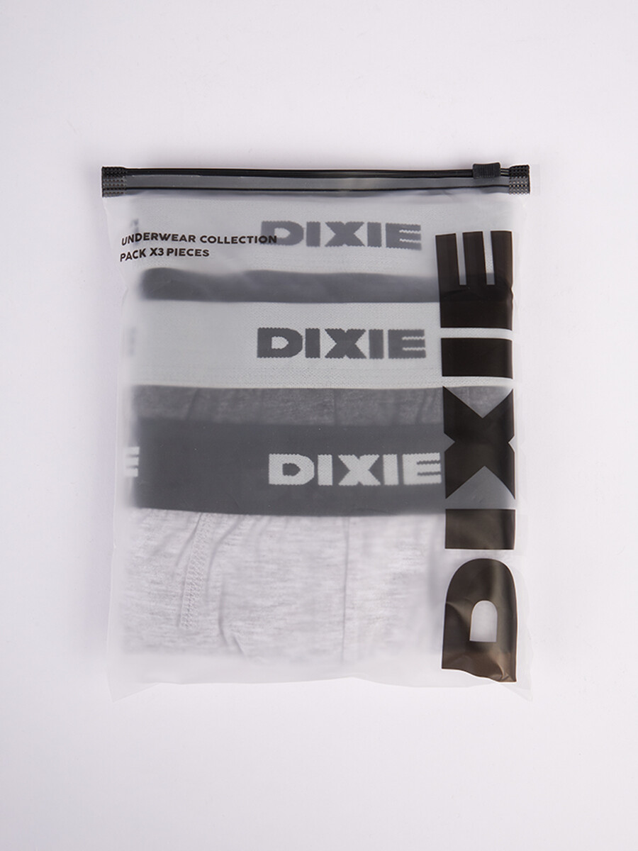 BOXER MERUN DIXIE Negro/gr Osc/ Gr Cl