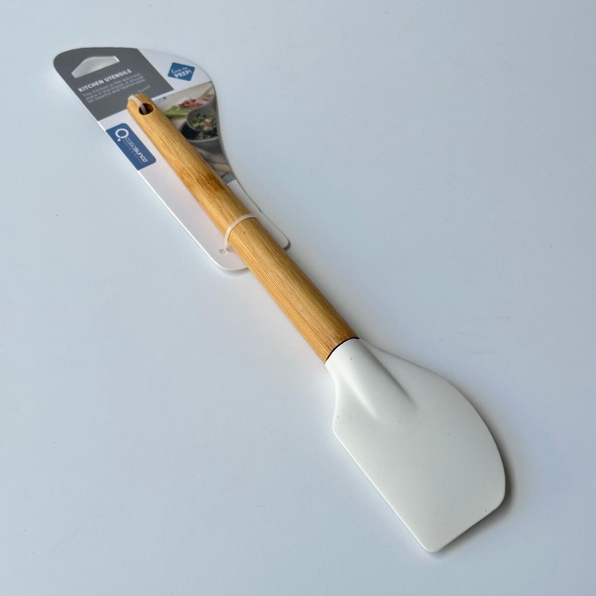 Espatula Reposteria Mango Bambu 29cm x 6cm 