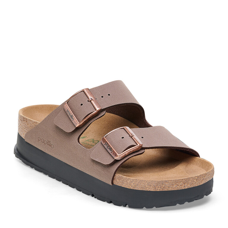 Sandalia Arizona Flex Plataform Birko- Flor - Estrecho Mocca