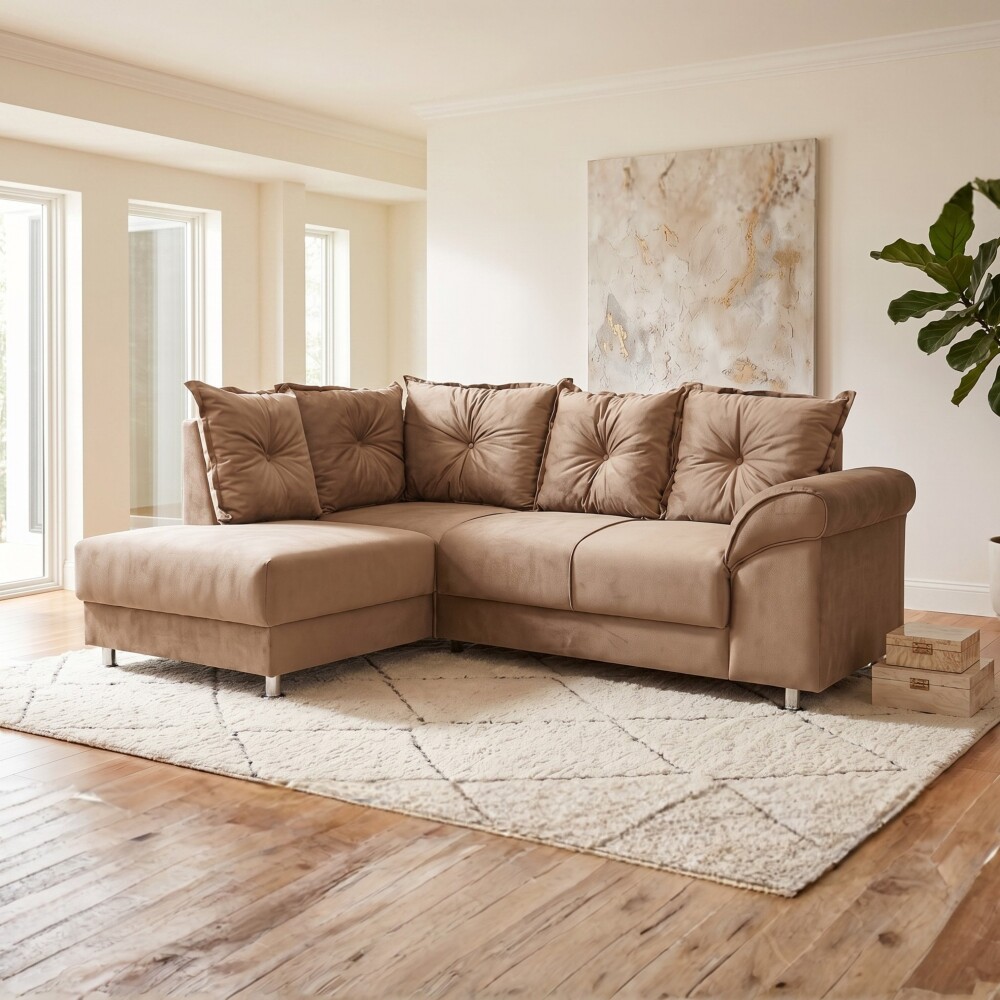 Sillón Esquinero 5 lugares - Bari Beige
