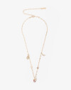 Collares Cortos Strass Collar Corto Frutal Con Cubic Zirconia - Dorado