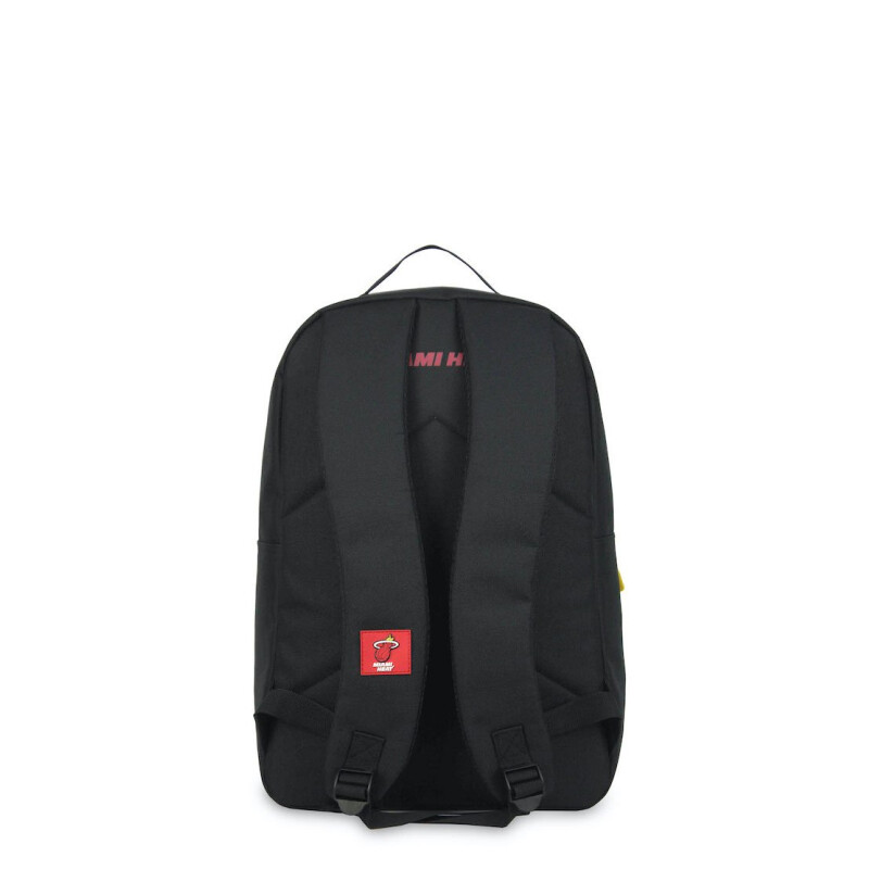 Mochila NBA Miami Heat Negro - Amarillo