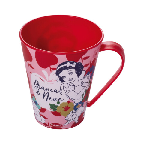 Taza Plástica Princesas Disney 360 ml ROJO