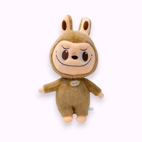 Peluche Labubu Grande Marrón Claro