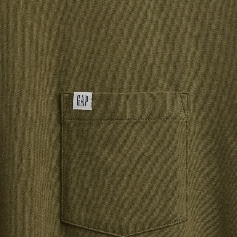 INTL - F SS PKT T LOGO RIPE OLIVE