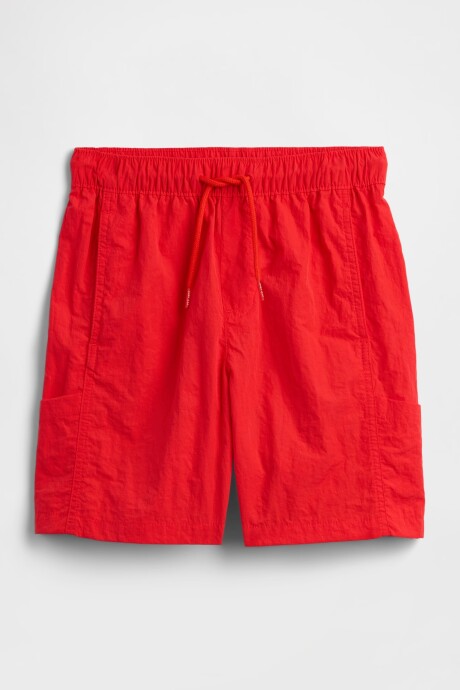 Short Cargo Niño Poster Red