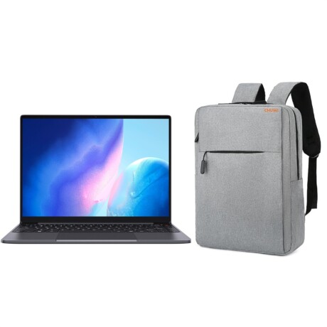 Notebook Chuwi Core I3 + Mochila Gris 001