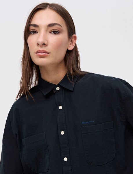 Sobrecamisa Dionne Azul noche