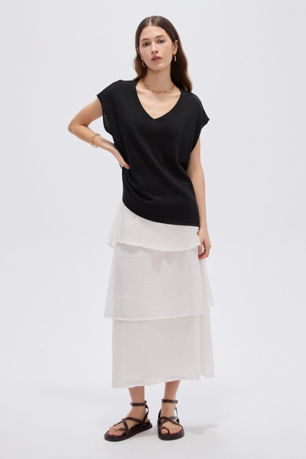 Remera Tiralle Negro