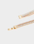 Pulseras Flexibles Premium Gold Pulsera Flexible Bañada En Oro - Dorado