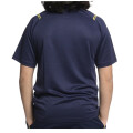 Bermuda Infantil Umbro Taped Junior Azul Marino - Verde Lima