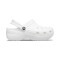Plataformas Crocs Classic Platform Clog - Mujer White