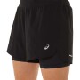 Road 2n1 Short - Mujer Black