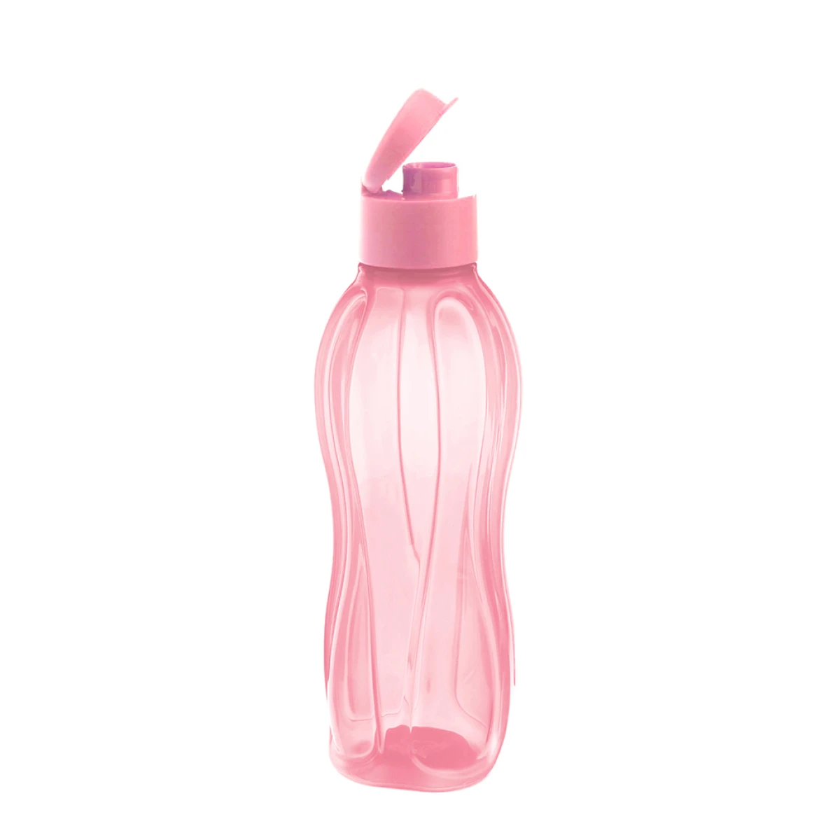 CARAMAÑOLA PLASTICA CON TAPON 600ML ROSADA 