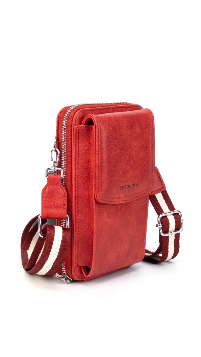 PHONEBAG / PORTA CELULAR DAISY - CARMIN 