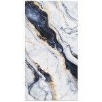 Placa PVC marmol 1,22x2,44m azul c/dorado HH24218