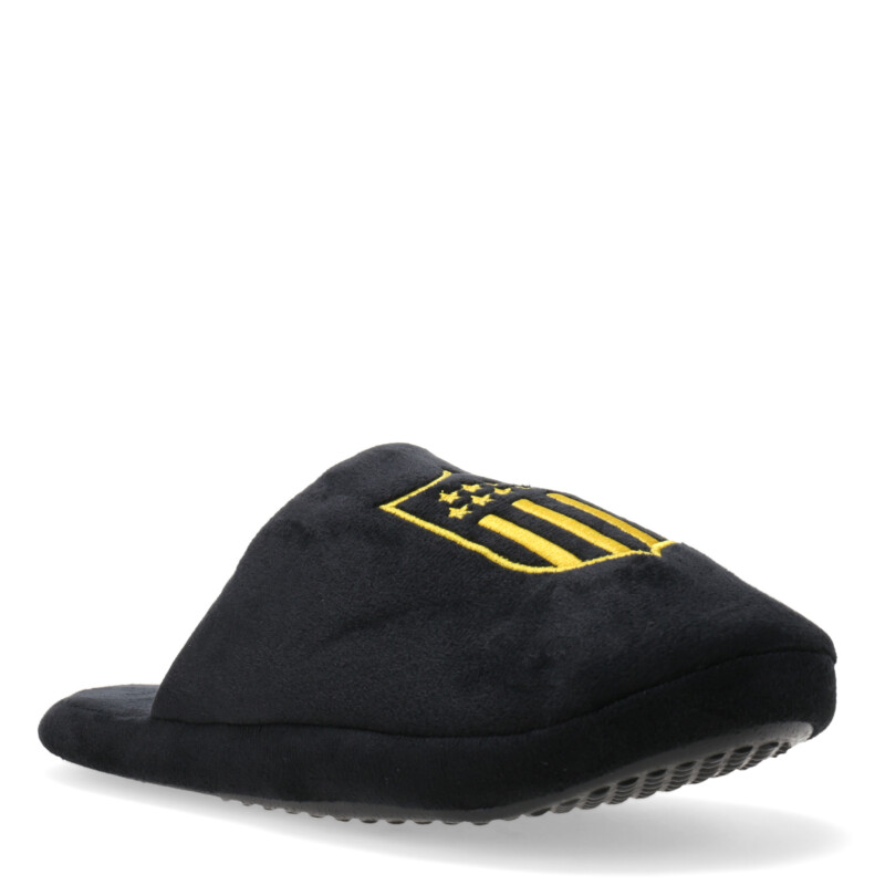 Pantuflas Unisex Peñarol s CAP Slipper Negro - Amarillo
