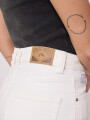 SHORT JEAN LAVUER RUSTY Blanco