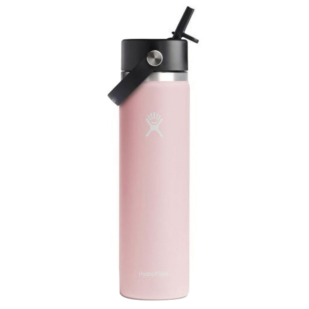 Botella Hydro Flask 24 OZ (0.71 L) WIDE FLEX STRAW CAP TRILLIUM - Rosa 