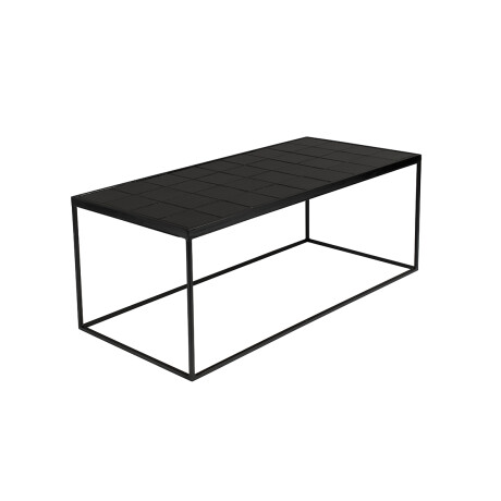 Mesa de centro GLAZED Negro - UNICO